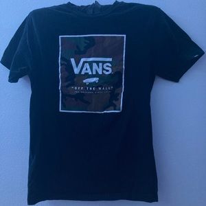 camo VANS t-shirt
